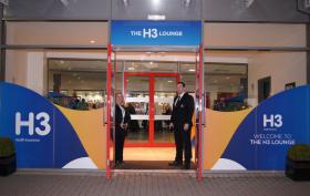 Image taken at Kingspan Stadium, Belfast at the entrance to The H3 Lounge
