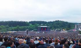 Image taken at Slane Castle during the Guns 'N' Roses show on the 27th May 2017.